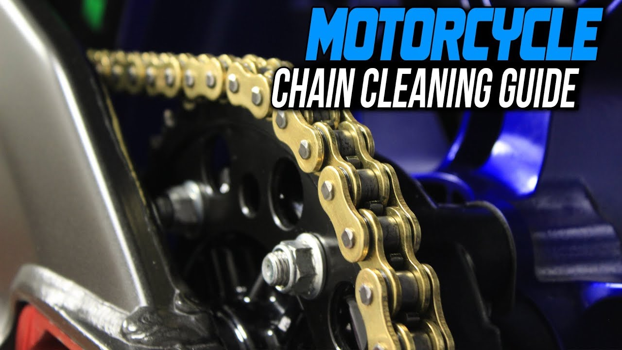 motorcycle chain maintenance